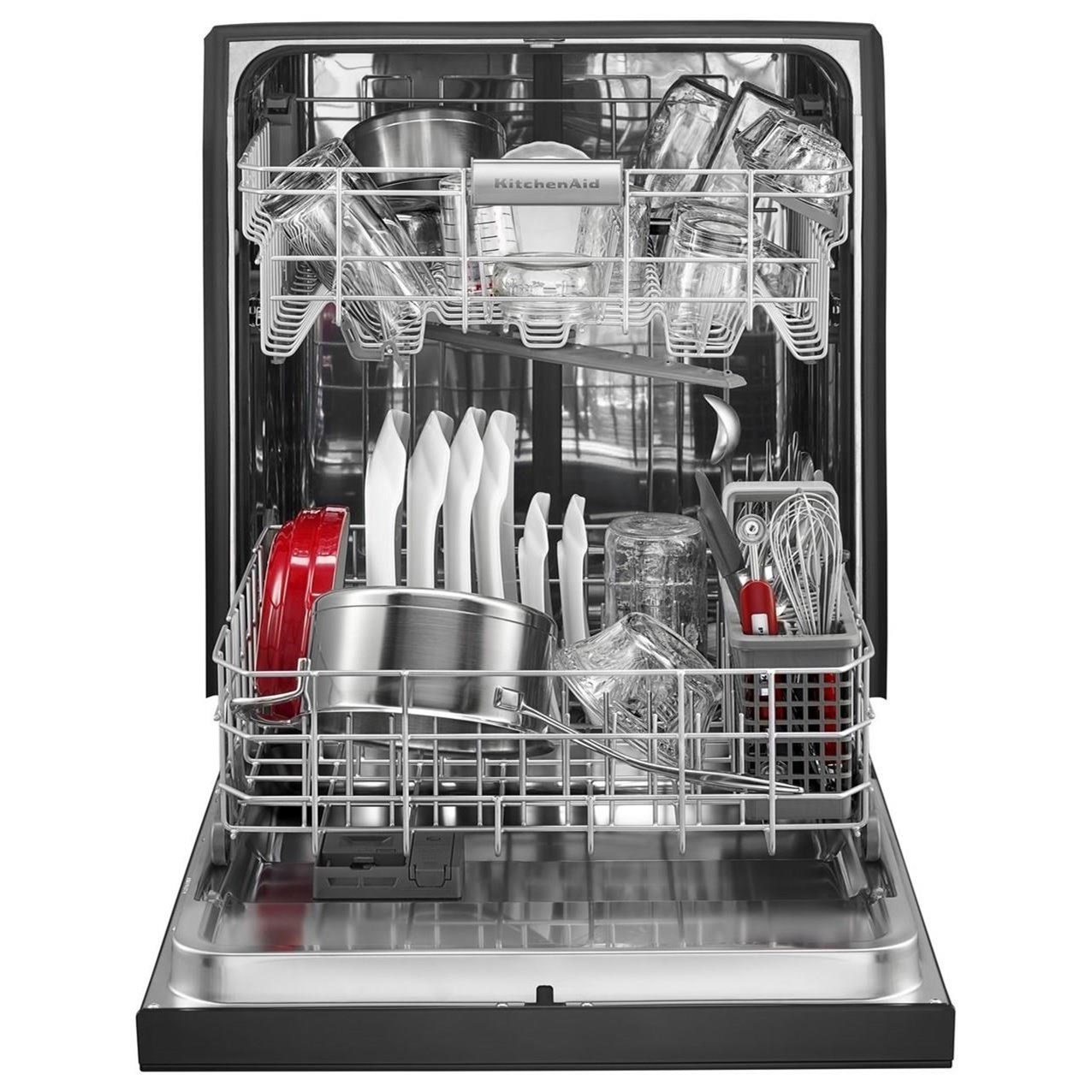 Kitchenaid dishwasher best sale model kdfe104hbl